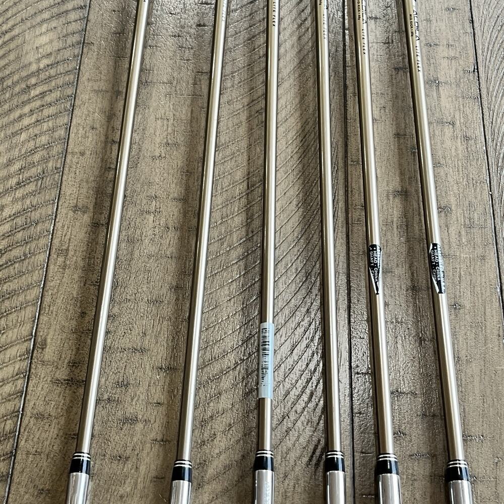 Cobra Transition S Iron Set 4-9 Aldila NV HL 60g Senior Graphite Mens RH Good! - Picture 6 of 8